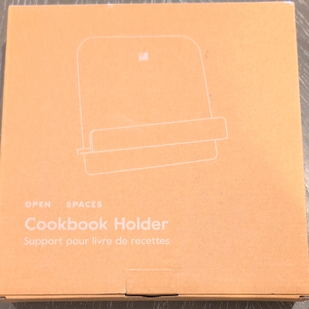 Open Spaces Cookbook Holder